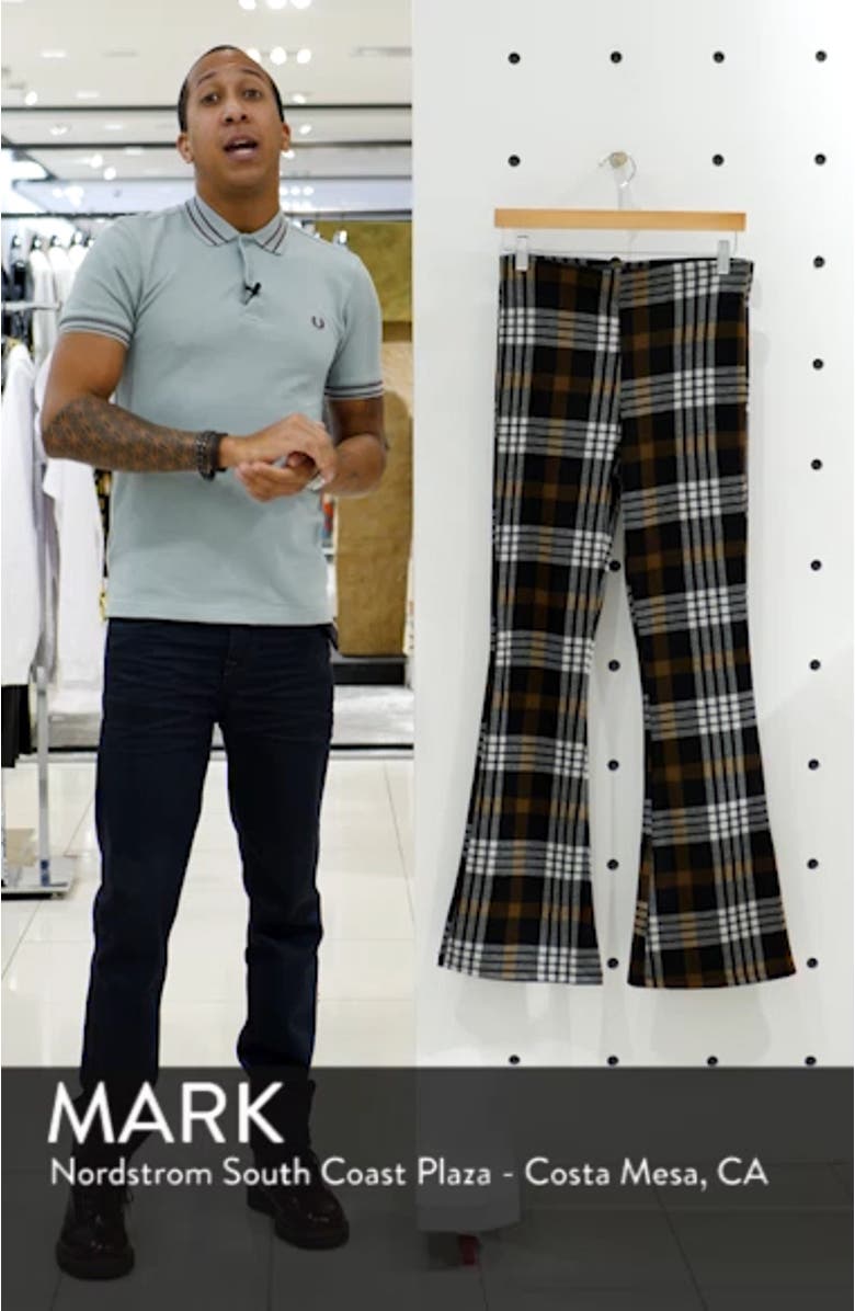 Plaid Flare Pants, sales video thumbnail