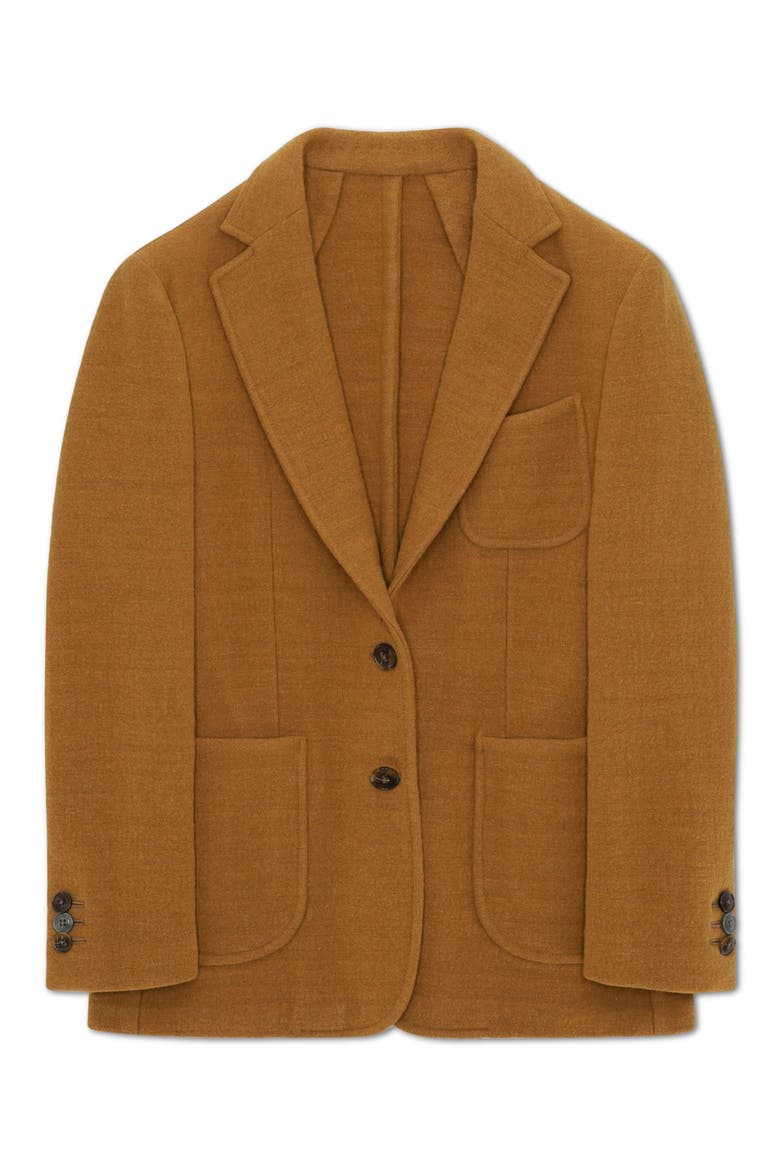 Benjamin Classic Wool Blend Blazer, Main, color, Taupe