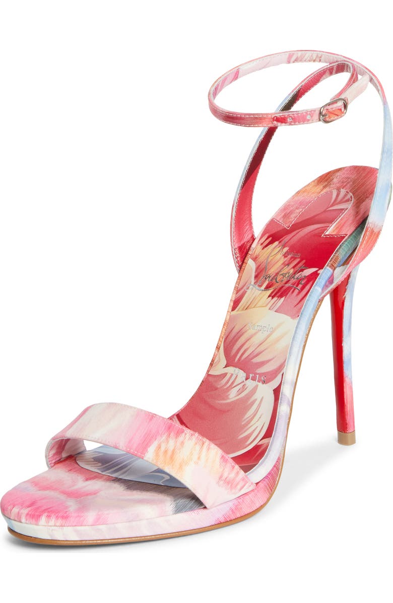 Christian Louboutin Miss Z Queen Slingback Pump, Main, color, Pink Multi