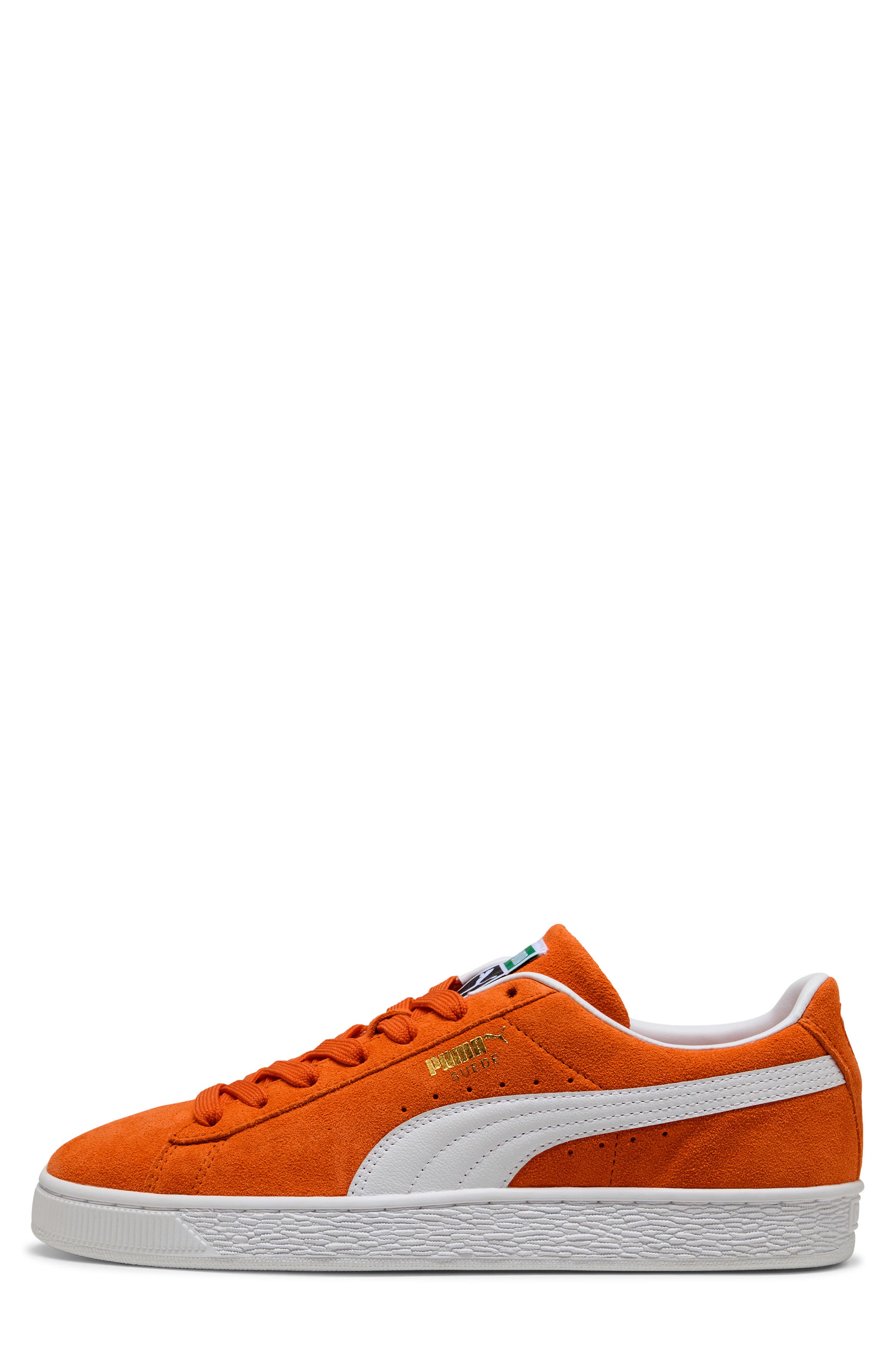 PUMA Suede Classic Sneaker, Alternate, color, Cayenne Pepper/ Puma White