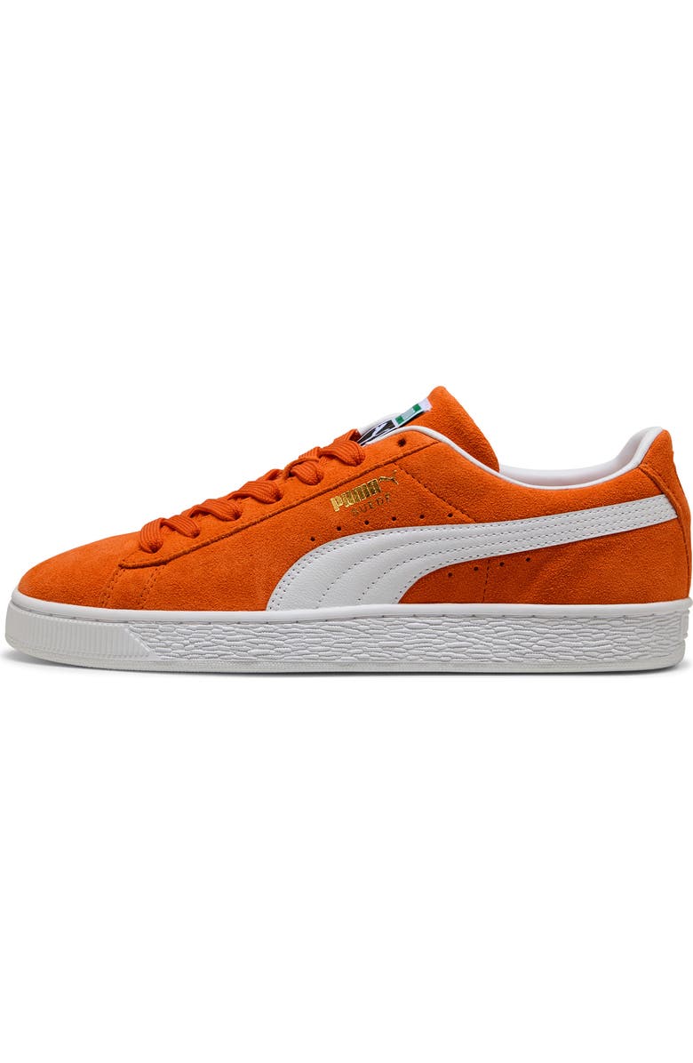 PUMA Suede Classic Sneaker, Alternate, color, Cayenne Pepper/ Puma White