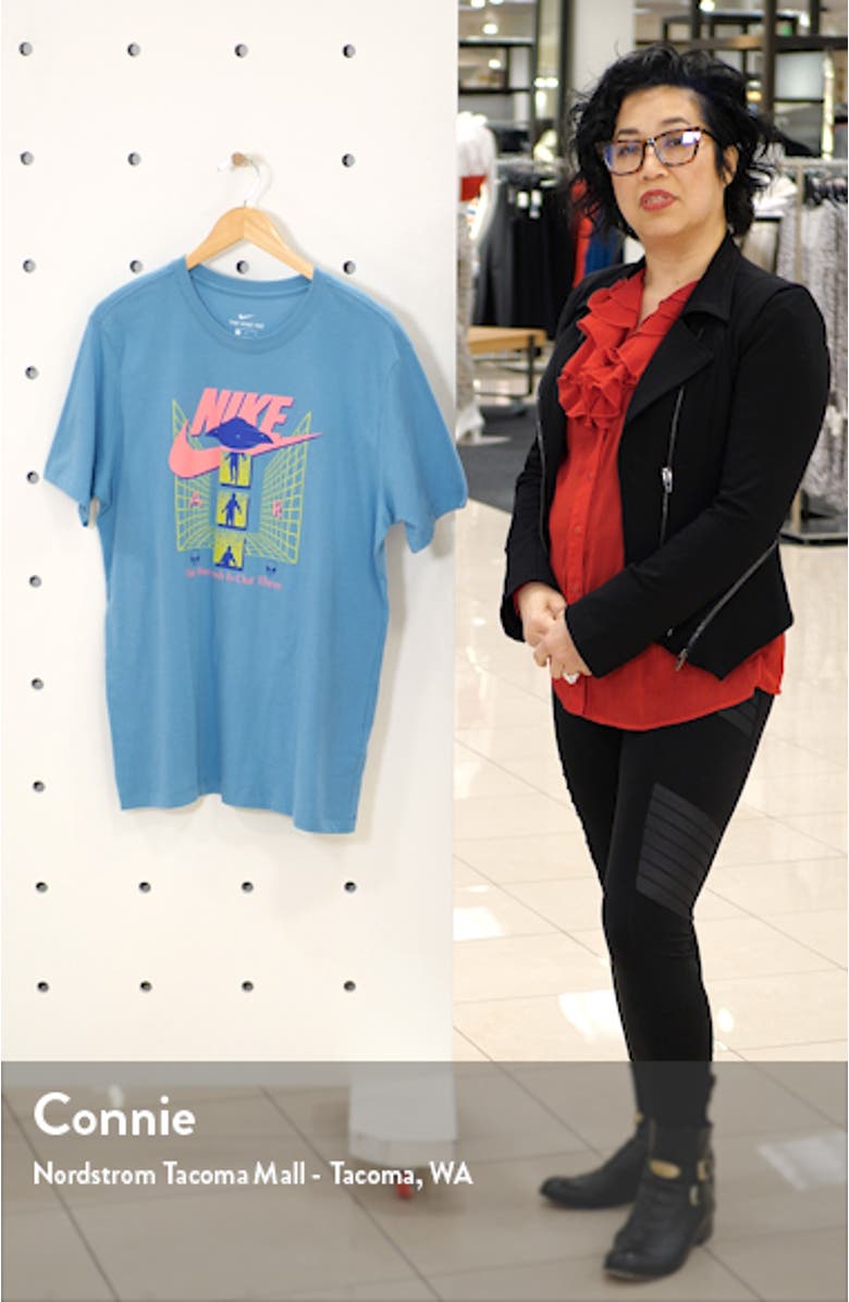 Sportswear Alien Abduction Graphic Tee, sales video thumbnail