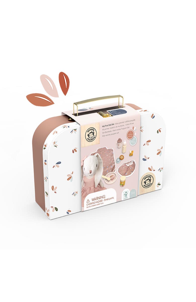 Speedy Monkey My First Doll Set, Alternate, color, Multi