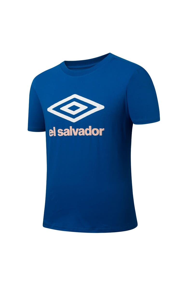 Men's Umbro  Blue El Salvador National Team Graphic T-Shirt, Alternate, color, Blue