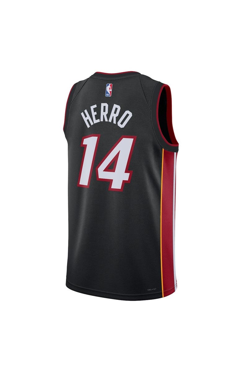 Nike Unisex Nike Tyler Herro Black Miami Heat Swingman Jersey - Icon Edition, Alternate, color, Black