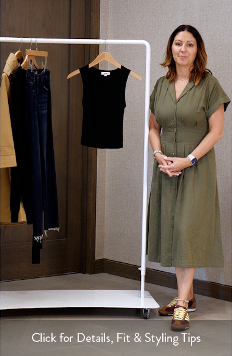 Poppy Shrunken Rib Tank, sales video thumbnail