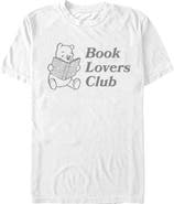 Winnie the Pooh Men's Book Lovers Club Short Sleeve T-Shirt