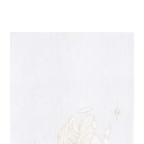 C & F Home C&f Home Champagne Praying Angel Towel In White