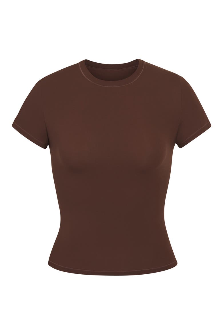 Fits Everybody Short Sleeve T-Shirt, Alternate, color, COCOA