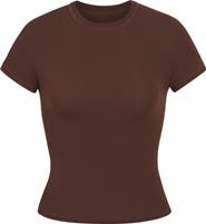 SKIMS Fits Everybody Short Sleeve T-Shirt