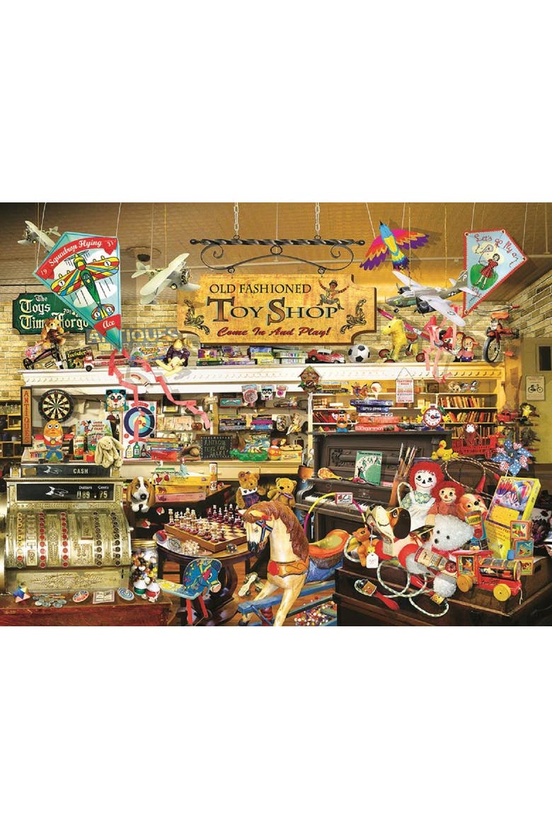 An Old Fashioned Toy Shop 1000 piece Jigsaw Puzzle for Adults Large Pieces, Alternate, color, Multicolor