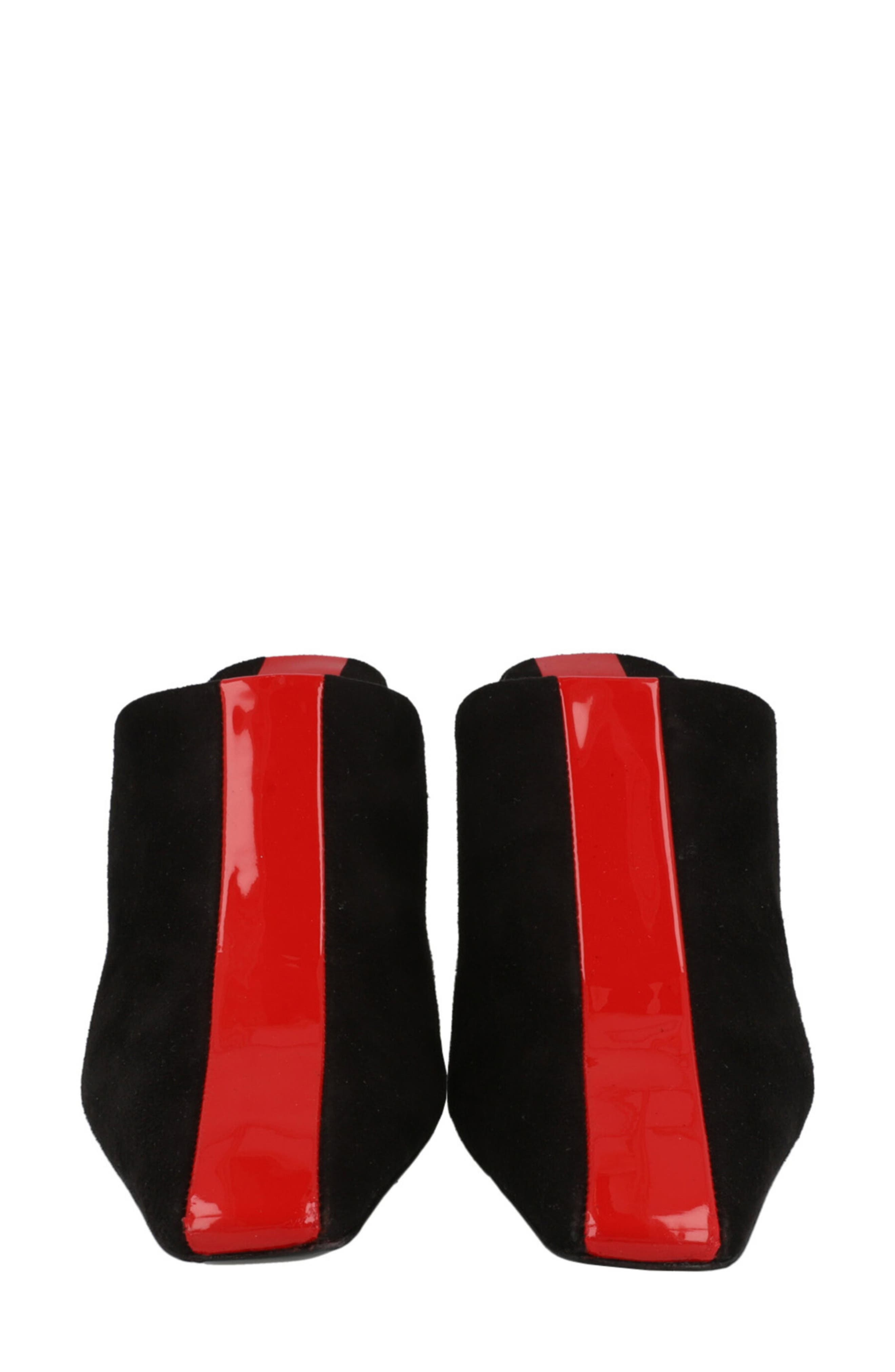 FERRAGAMO Sophye Suede Mule, Alternate, color, Black