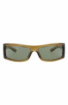 64mm Oversize Square Sunglasses