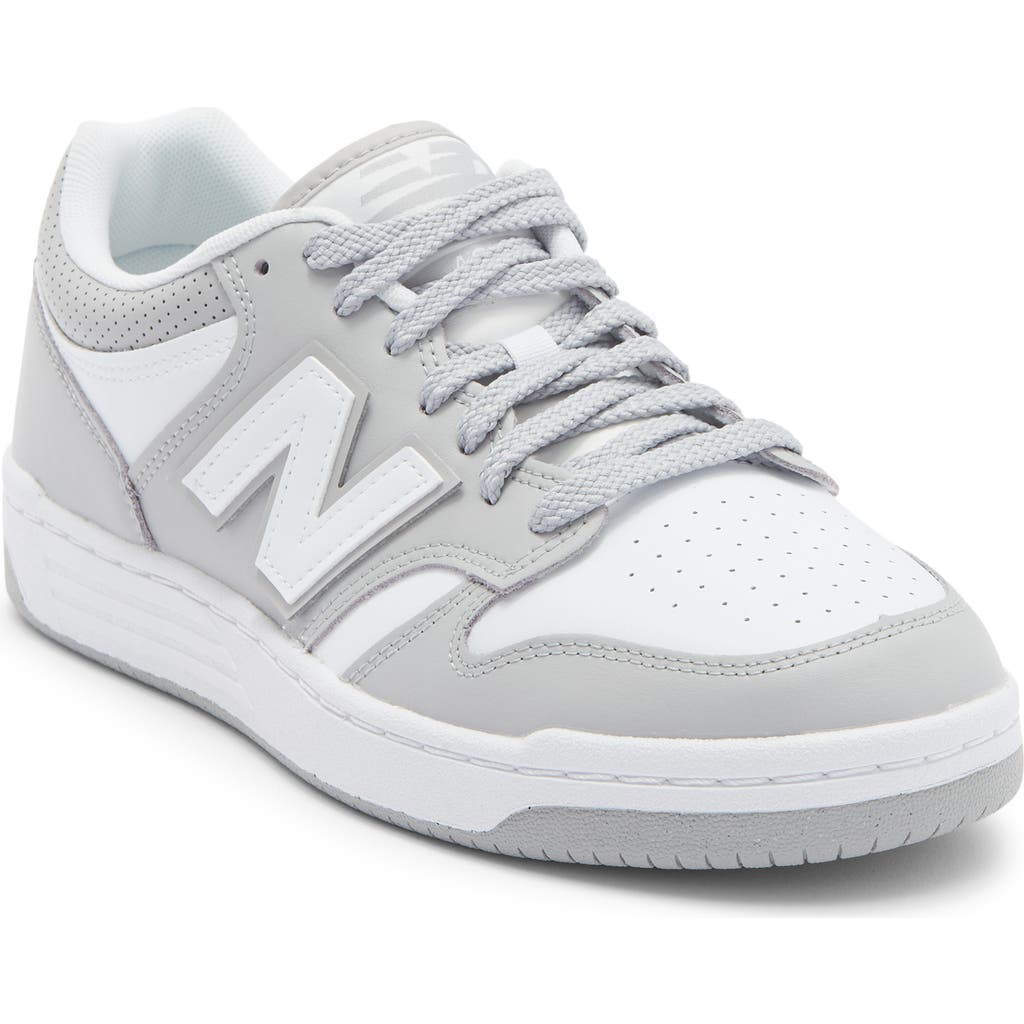 New Balance 480 Basketball Sneaker in Grey/White  product