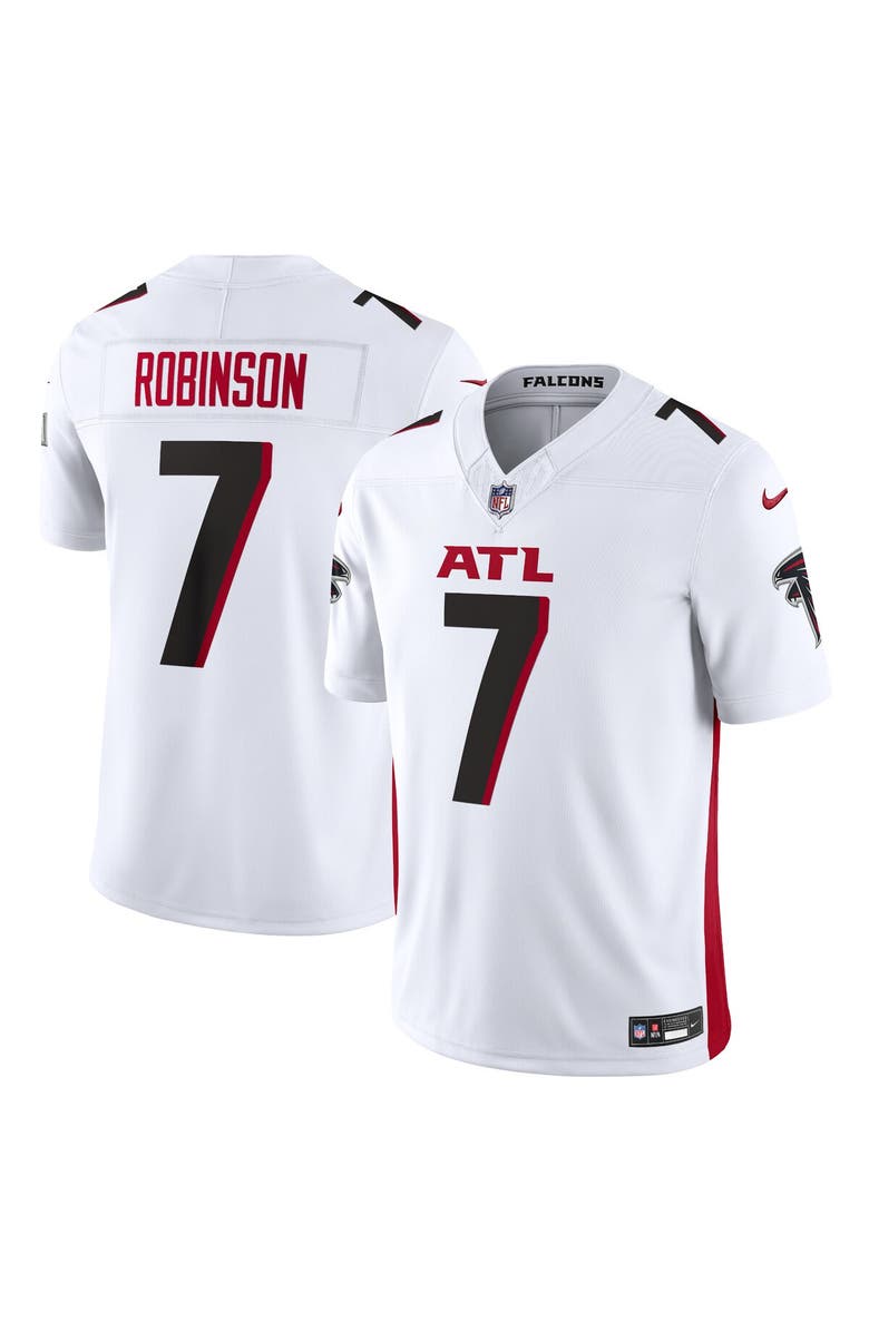 Nike Men's Nike Bijan Robinson White Atlanta Falcons  Vapor F.U.S.E. Limited Jersey, Main, color, White