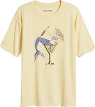 Free People Best Coast Oversize Graphic T-Shirt