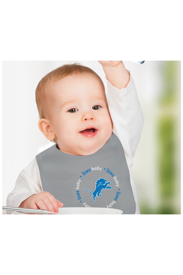 Detroit Lions - Baby Bibs 2-Pack, Alternate, color, Gray