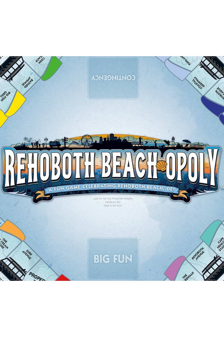 Rehoboth Opoly Board Game, Alternate, color, Multicolored