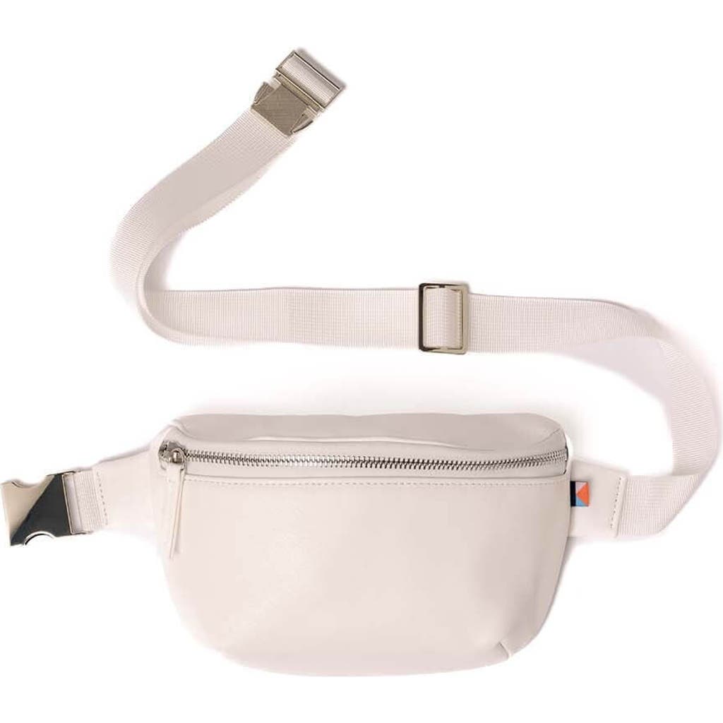 Kibou Wallet Bag Vegan Leather Crossbody Fanny Pack in Creme  product