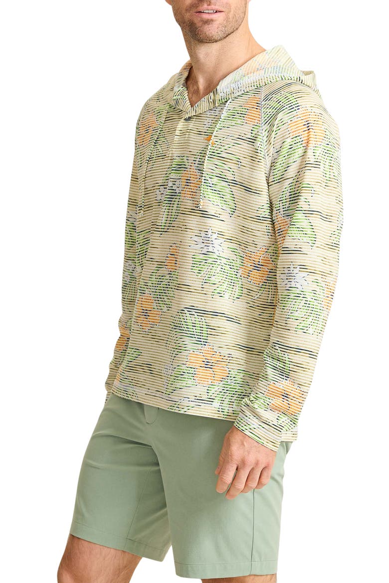 Costa Wave Isle Camo IslandZone® Hoodie, Main, color, TANNED CREAM
