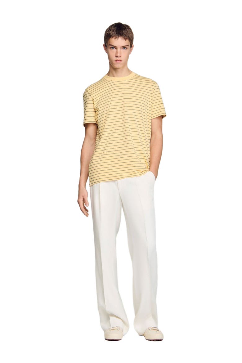 Striped T-shirt, Alternate, color, Yellow / black