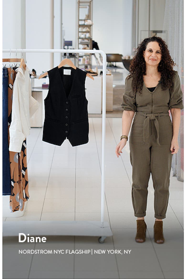 Jasmin Denim Longline Vest video