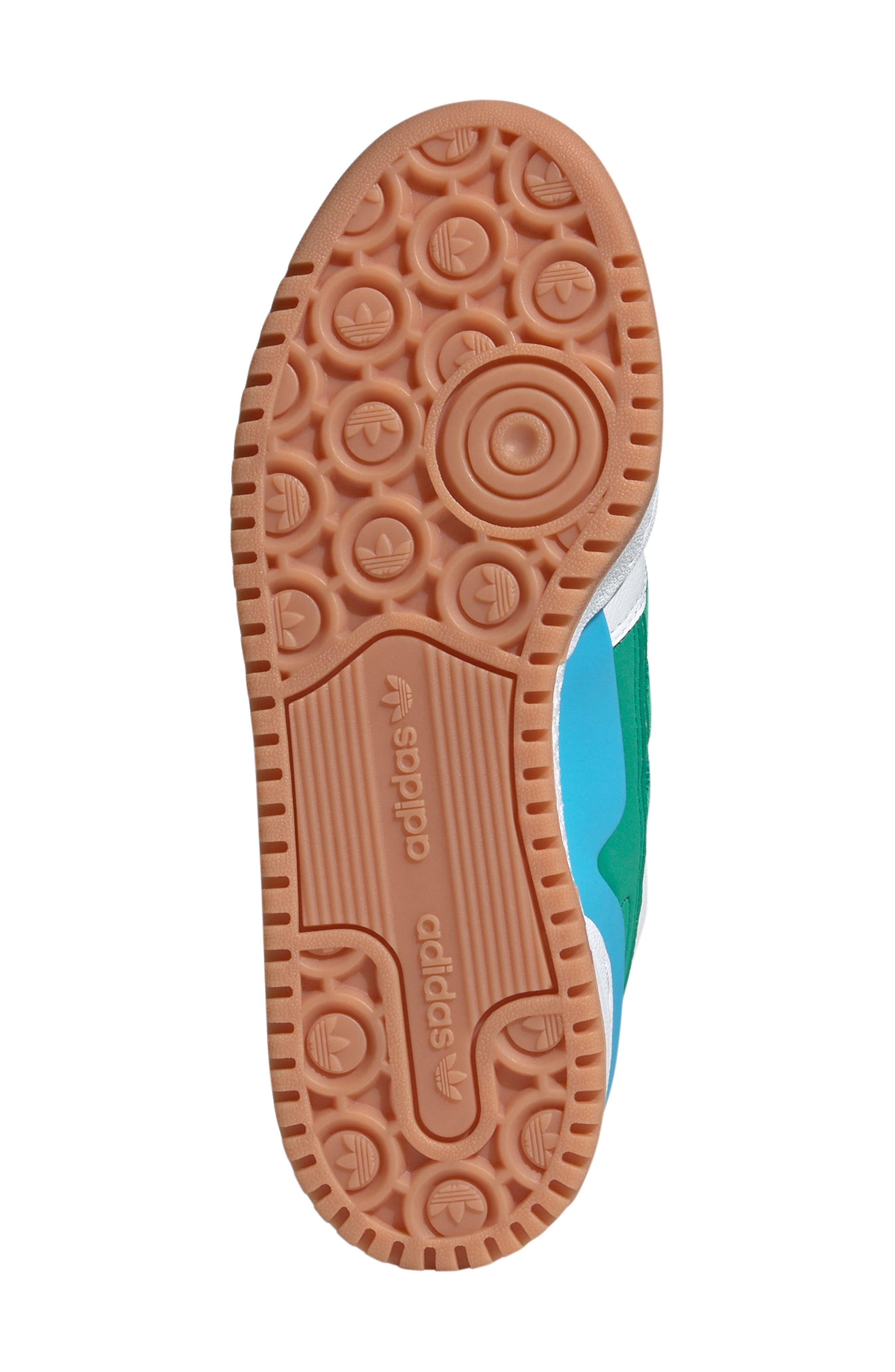 adidas Forum Bold Basketball Sneaker, Alternate, color, White/ Court Green/ Sky Rush