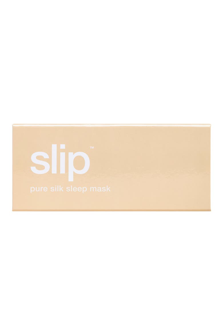 Pure Silk Sleep Mask, Alternate, color, CARAMEL