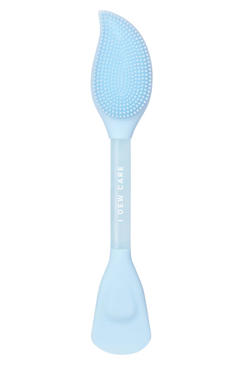 2-in-1 Silicone Mask Brush, Main, color, BLUE
