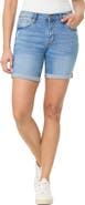 Kensie 7" Double Roll Cuff Shorts
