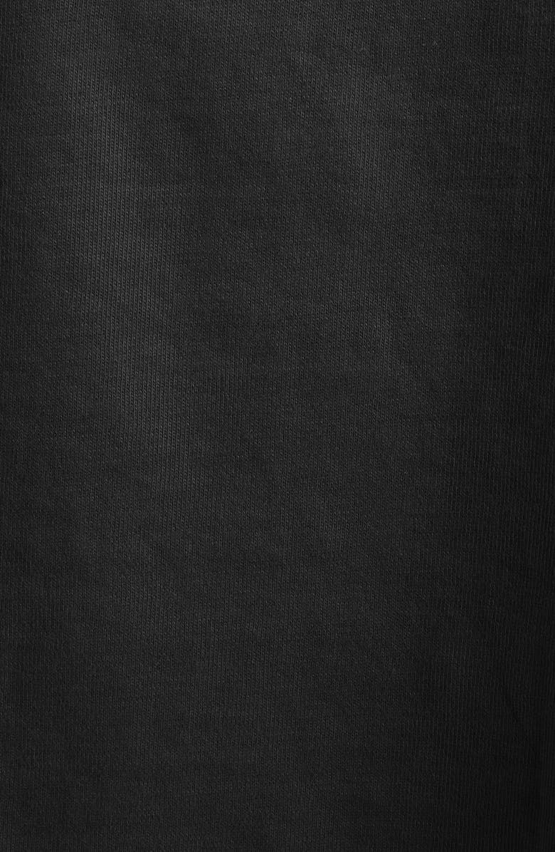 Isabel Marant Zaely Shoulder Pad Crop Cotton T-Shirt, Alternate, color, 