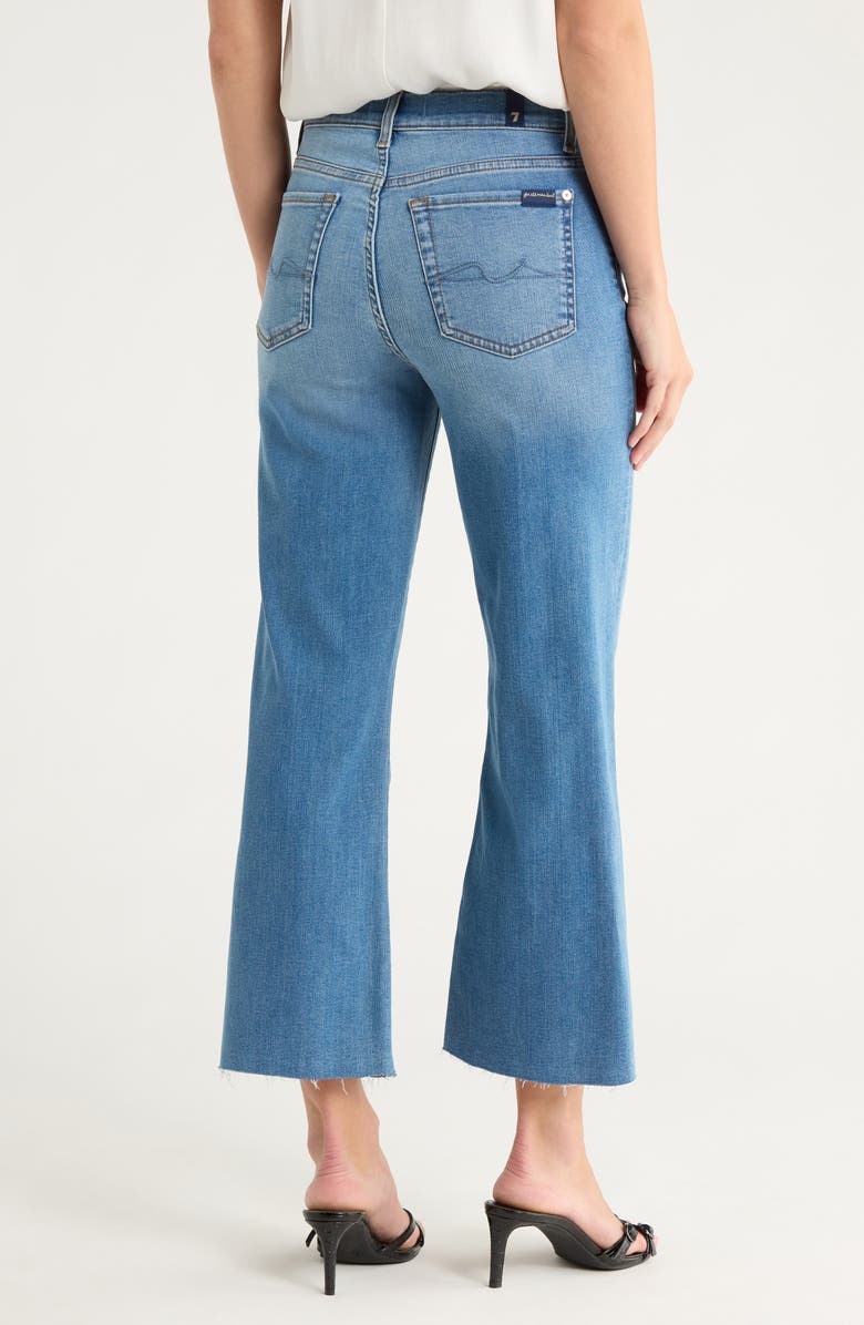 7 For All Mankind Modern Dojo High Waist Flare Jeans, Alternate, color, Leesburg