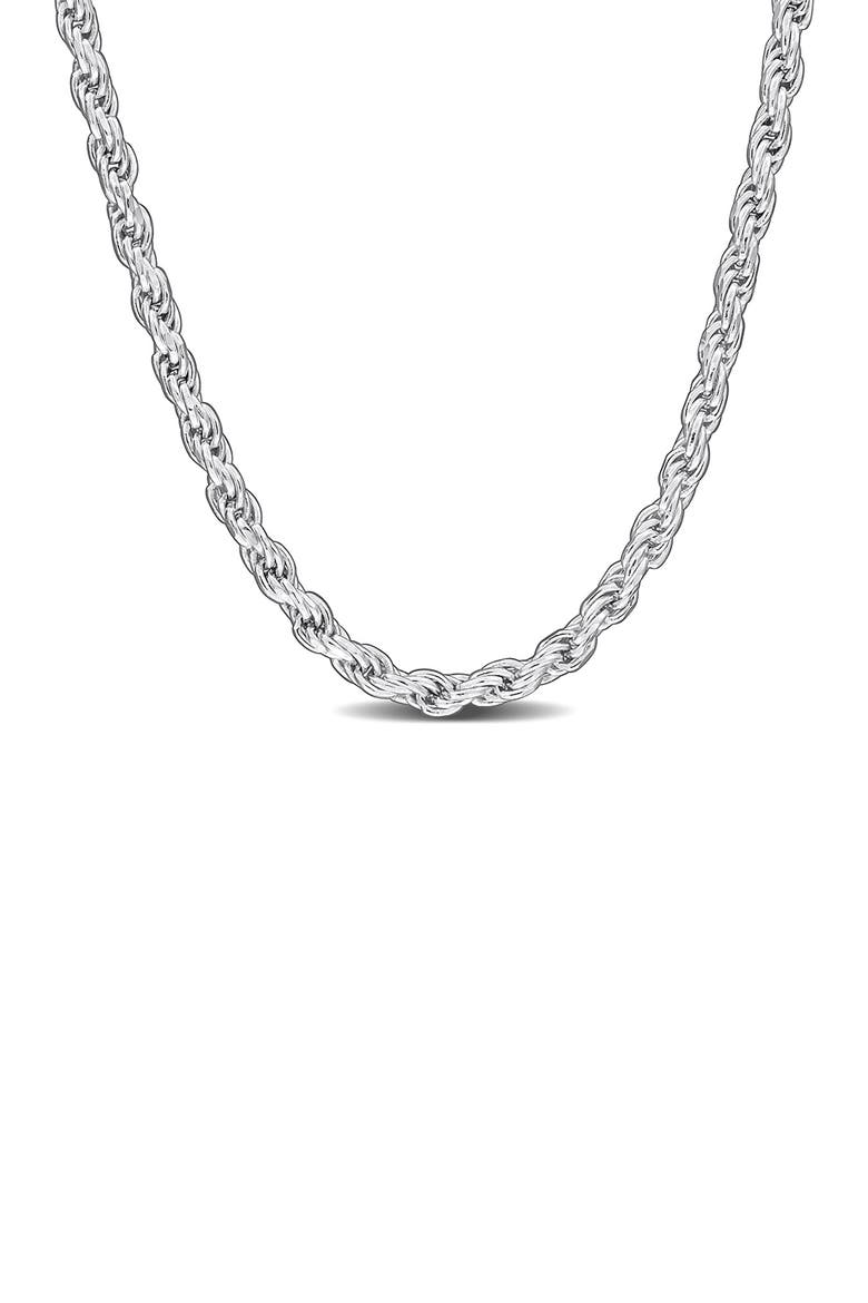 Sterling Silver Rolo Chain Necklace - 1.8mm, Main, color, SILVER
