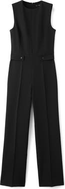 MANGO Sleeveless Stretch Jumpsuit