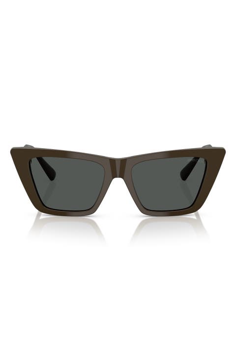 53mm Cat Eye Sunglasses