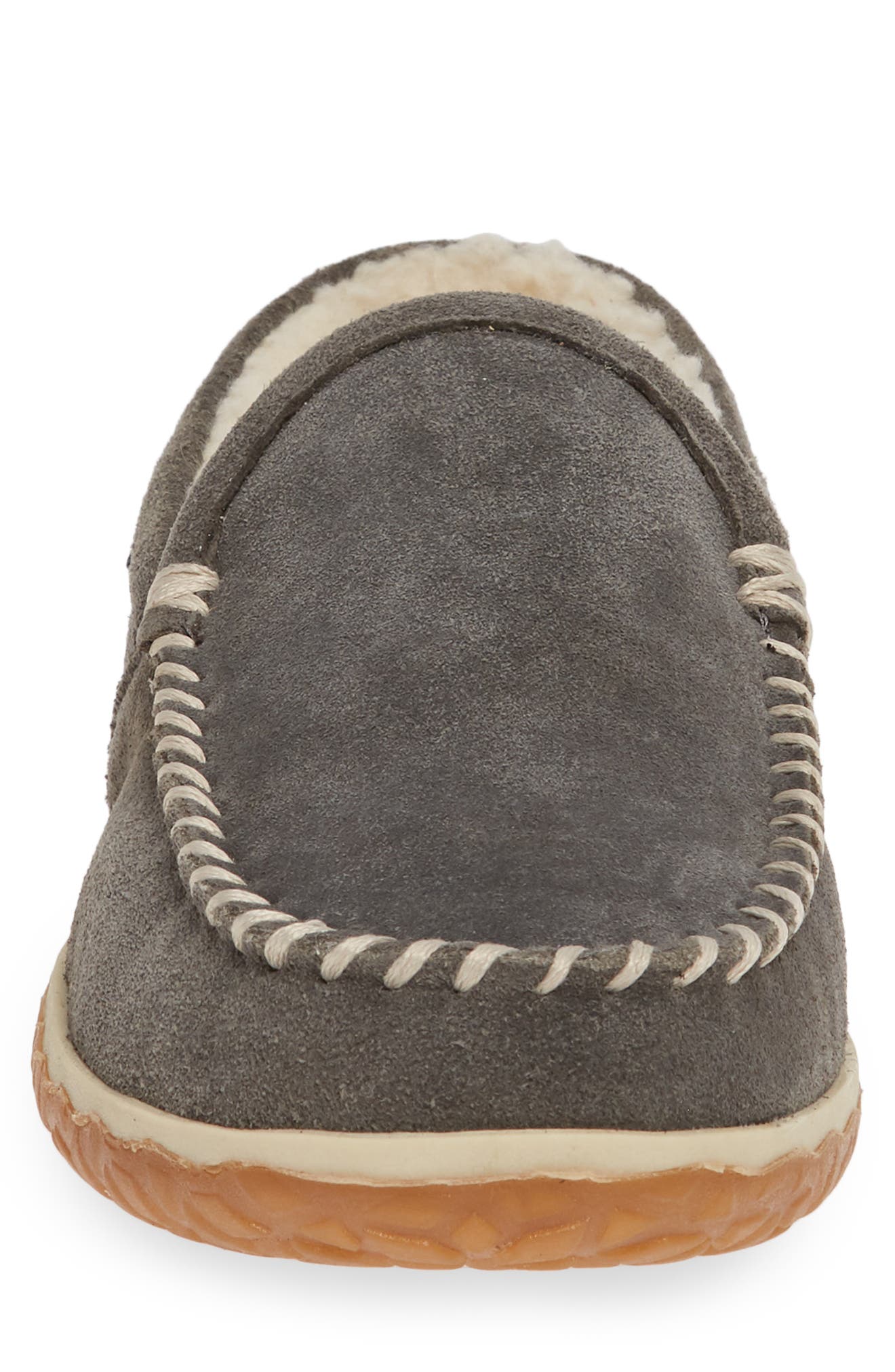 Minnetonka Tilden Faux Shearling Lined Slipper, Alternate, color, 