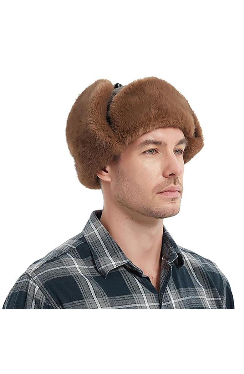 Kanut Sports Burnell Men's Cotton Canvas Trapper, Alternate, color, Resin