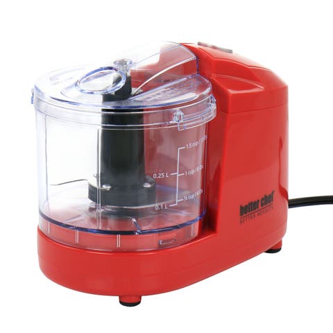 Compact 12 Ounce Mini Chopper in Red