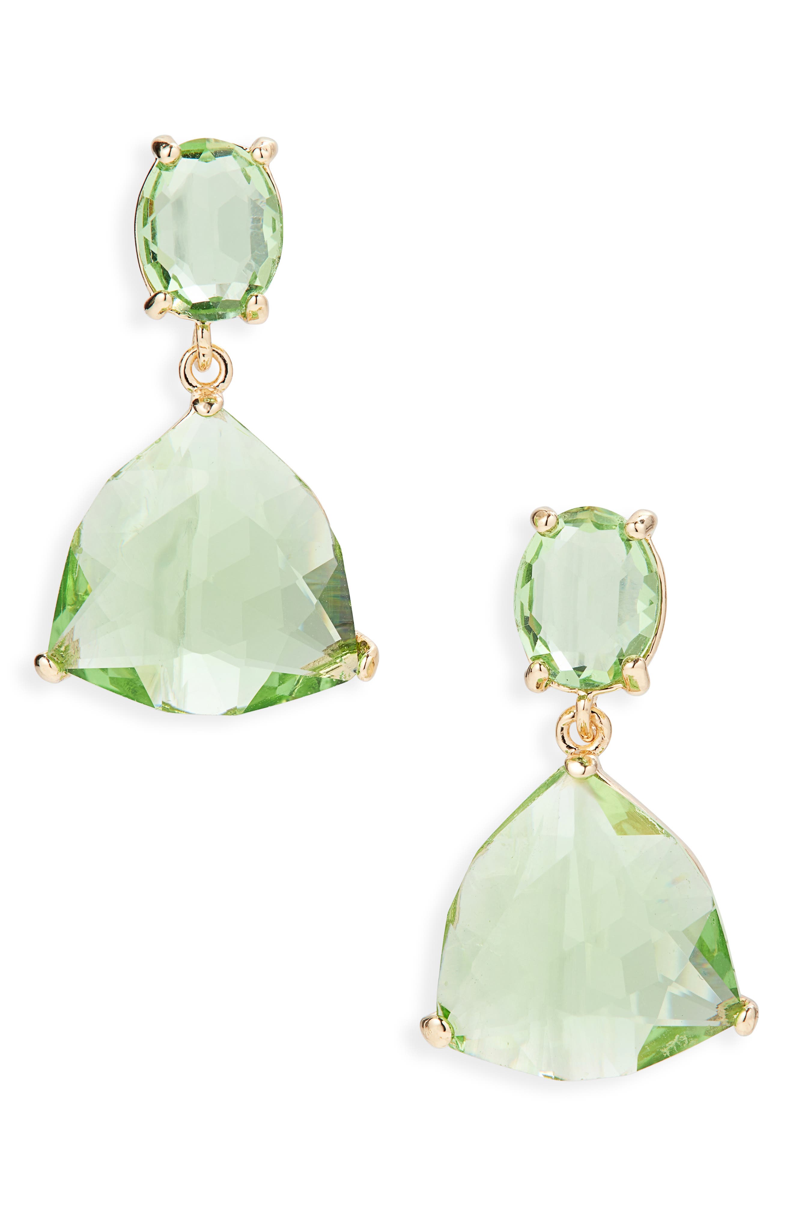 Cara Glass Drop Earrings