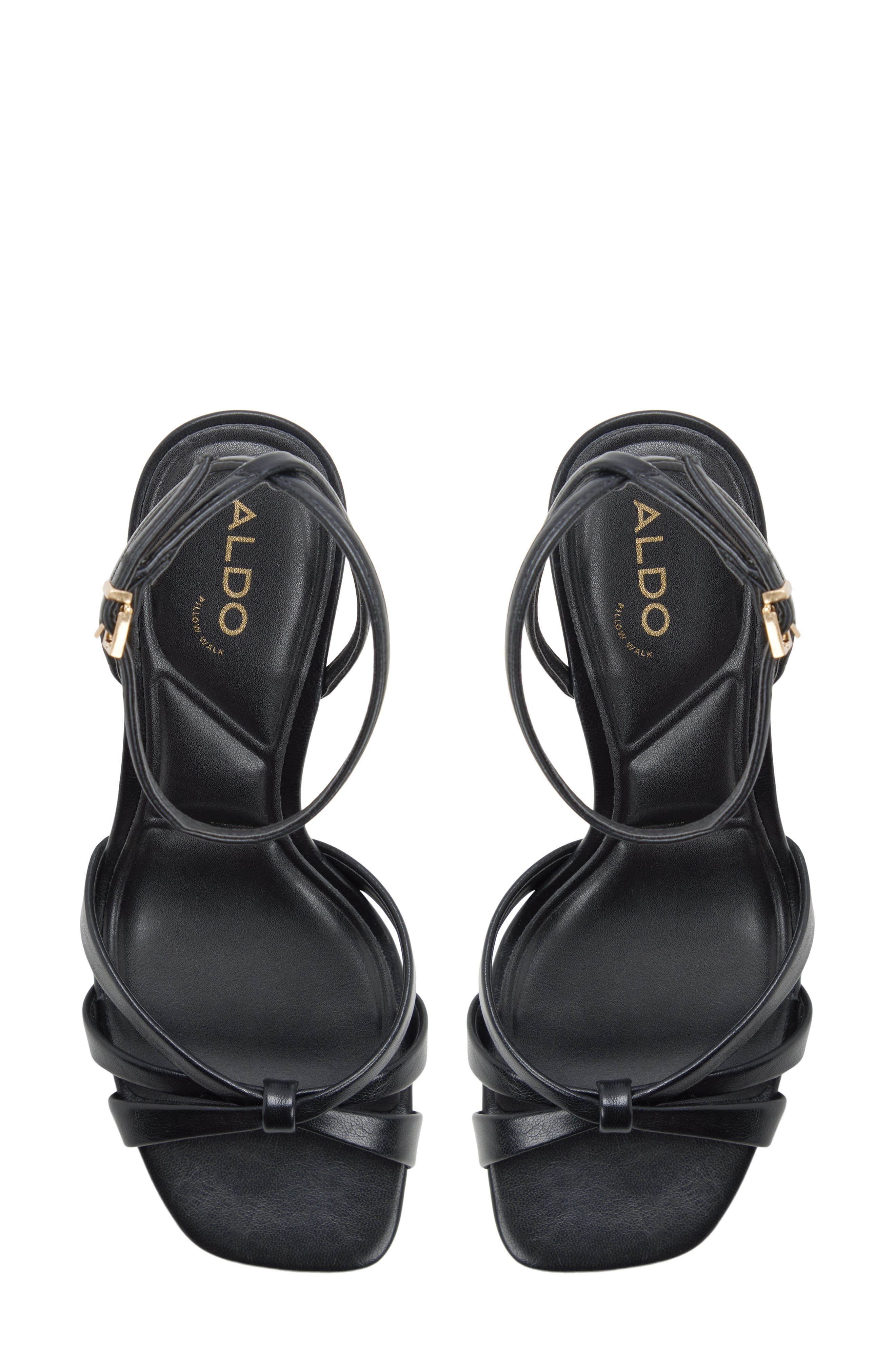 ALDO Ermanna Ankle Strap Wedge Sandal, Alternate, color, 