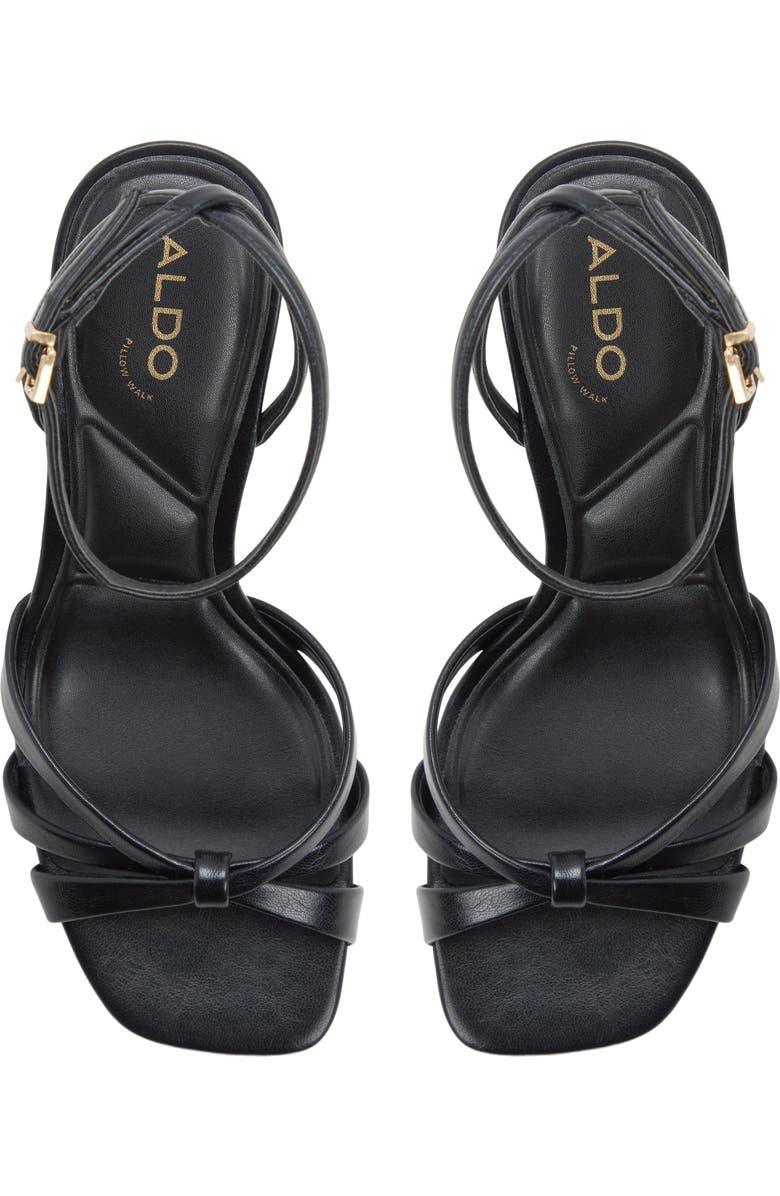 ALDO Ermanna Ankle Strap Wedge Sandal, Alternate, color,