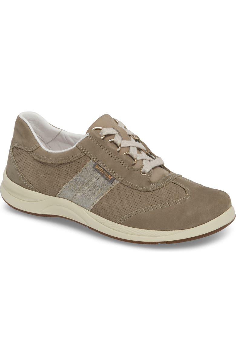 Mephisto Laser Perforated Walking Shoe, Main, color,