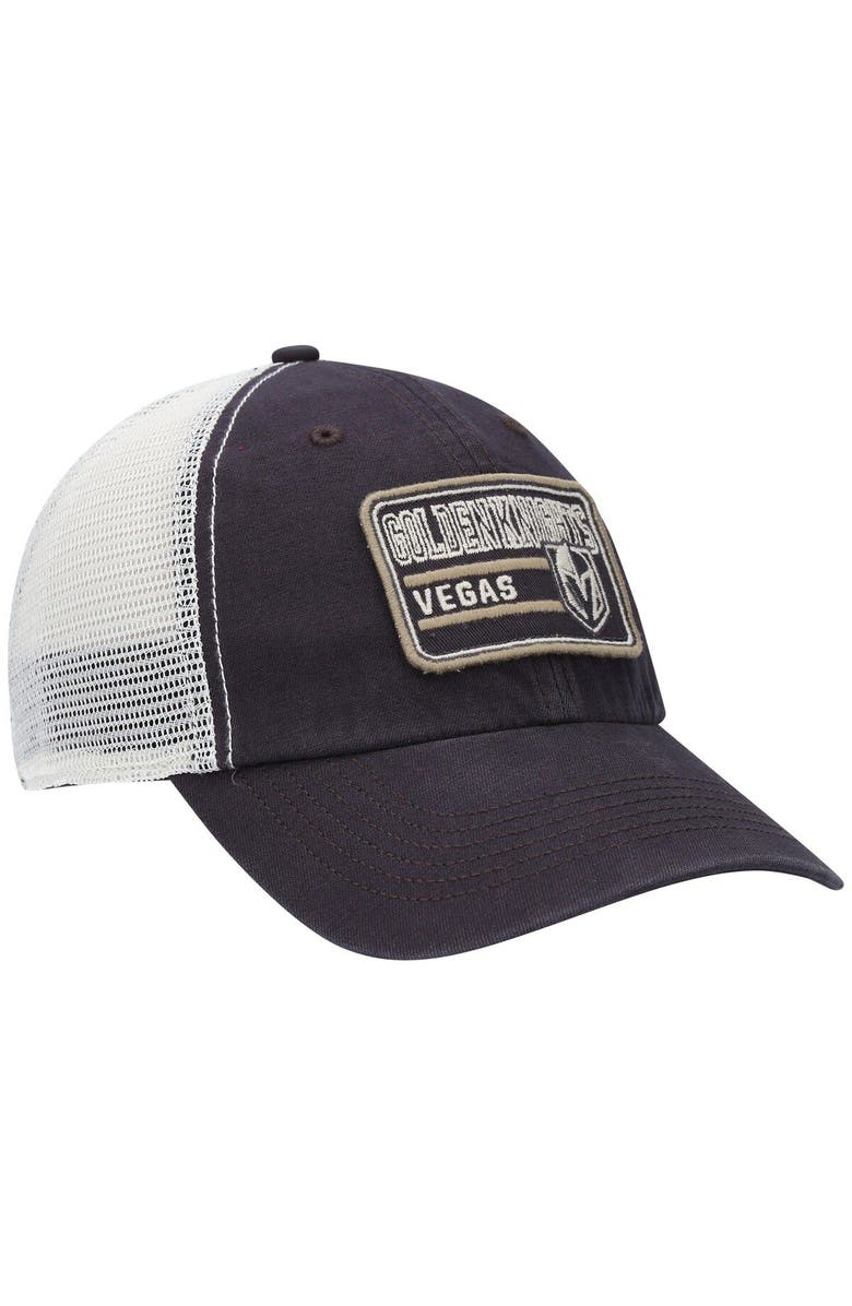 '47 Men's '47 Charcoal Vegas Golden Knights Off Ramp Trucker Snapback Hat, Alternate, color, Charcoal