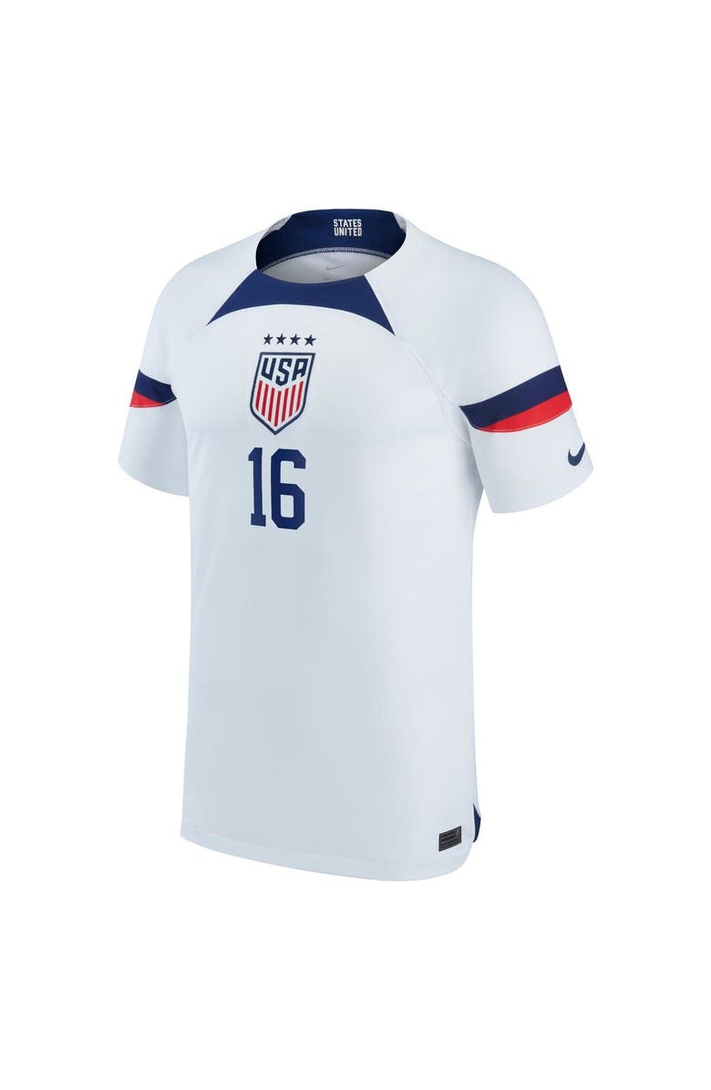 Nike Youth Nike Rose Lavelle White USWNT 2022/23 Home Breathe Stadium Replica Player Jersey, Alternate, color, 