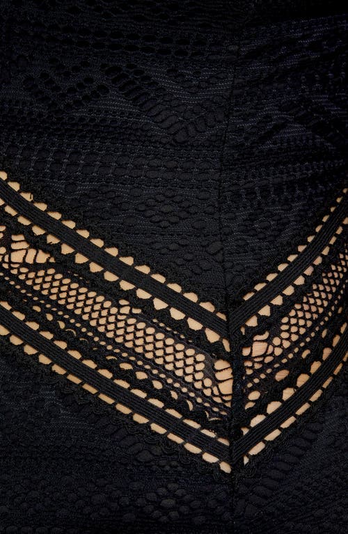 Becca Etc . Colorplay Lace Overlay One-piece Swimsuit