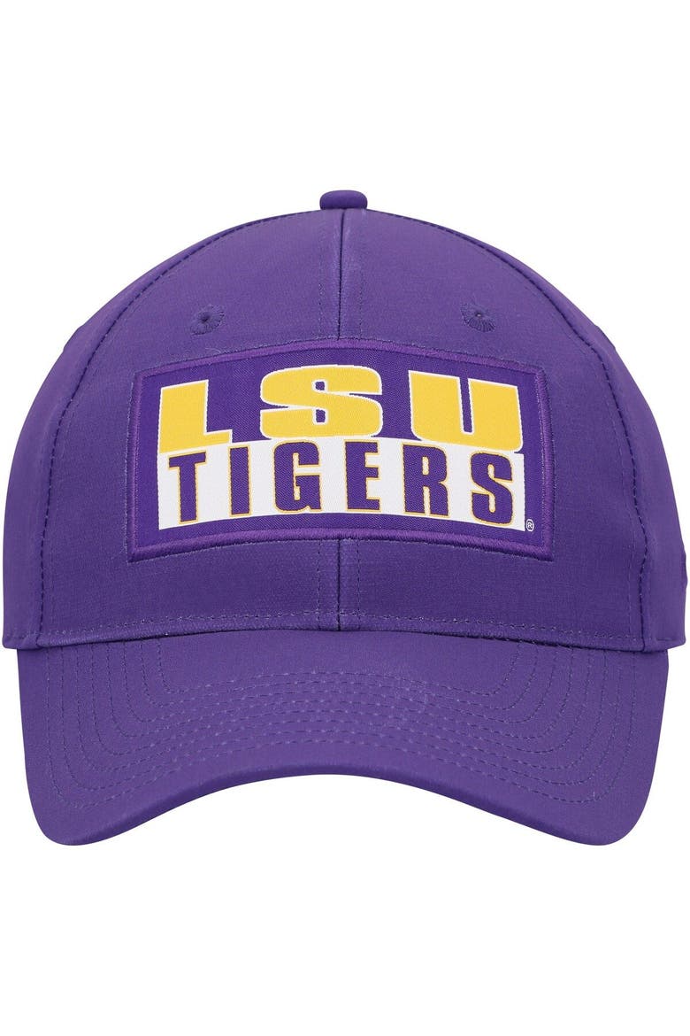Men's Colosseum  Purple LSU Tigers Positraction Snapback Hat, Alternate, color, Purple