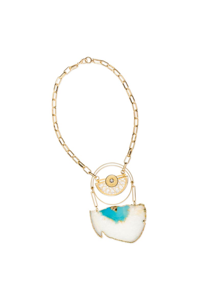 Time Bandit Necklace, Main, color, Multicolor