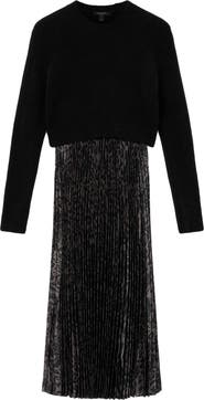 AllSaints Evia Sleeveless Dress & Sweater Set