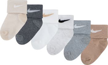 Assorted 6-Pack Lightweight Ankle Socks
