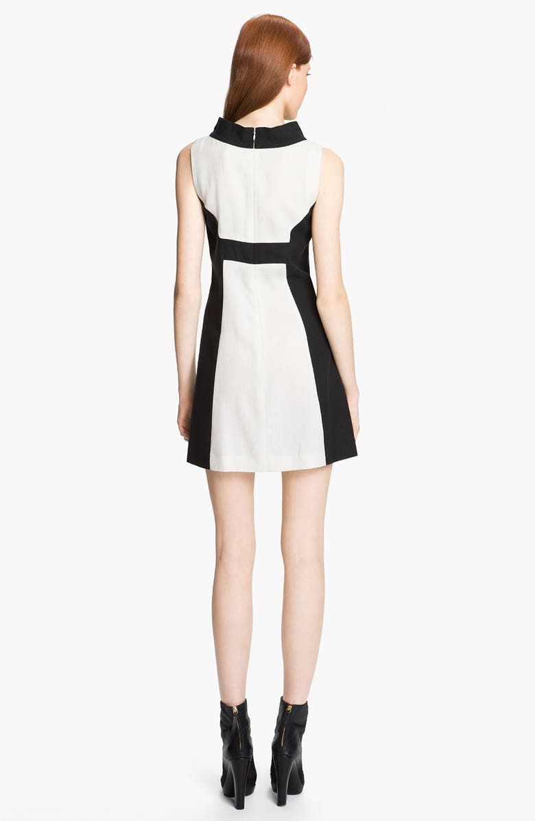 Rachel Zoe 'Madison II' Contrast Panel Dress, Alternate, color, 